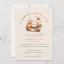 Search for pumpkin spice and everything nice invitations Watercolor