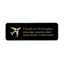 Search for travel return address labels Airplane