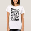 Search for dyslexia tshirts Reading