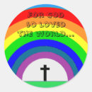 Search for god is love stickers Rainbow