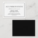 Search for accommodation enclosure cards Elegant