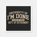 Search for funny retirement napkins Party