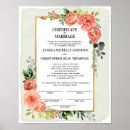 Search for decorative certificate weddings Gold