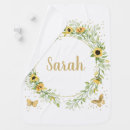Search for sunflower blankets Girl