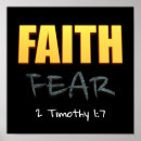 Search for faith over fear posters Scripture