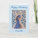 Search for peacock birthday cards Feathers