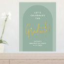 Search for green and gold graduation decor Minimal