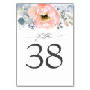 Search for floral wedding table cards Dusty blue