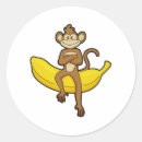 Search for monkey banana stickers Monkeys