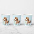 Search for funny paper cups Illustration