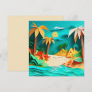 Search for island cards Palm trees