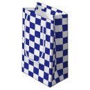 Search for blue and white gift bags Shape