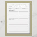 Search for handwritten recipe Minimalist