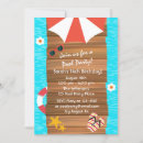 Search for adult beach party invitations Water