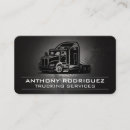 Search for 18 wheeler business cards Transportation