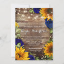 Search for sunflower celebration of life invitations Rustic