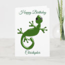 Search for funny lizard birthday cards Animal