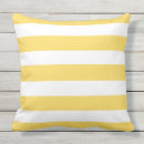 Search for yellow and white striped pillows Bold