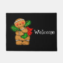 Search for christmas gingerbread doormats Welcome