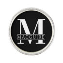 Search for initial lapel pins For him