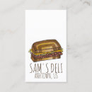 Search for sandwich business cards Deli