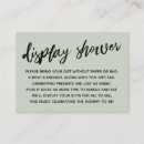 Search for display shower enclosure cards Simple