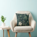 Search for emerald green pillows Botanical