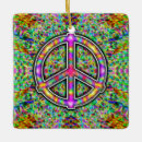 Search for peace sign ornaments Psychedelic