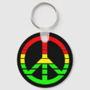 Search for peace keychains green