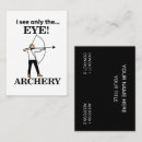Search for archery business cards Bow