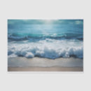 Search for ocean waves tissue paper Tropical beach
