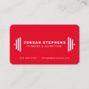 Search for red business cards Simple