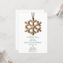 Search for snowflake holiday invitations Country