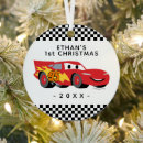 Search for first car ornaments Baby's first christmas