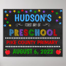 Search for first day of preschool gifts Chalkboard