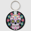 Search for day of the dead keychains Flowers