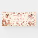 Search for fairy birthday banners Baby girl