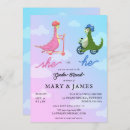 Search for girl dinosaur baby pregnancy invitations He or she