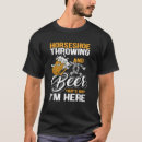 Search for horseshoe pitching tshirts Sports