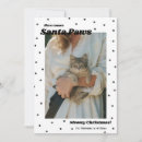 Search for black and white cat christmas cards Animal