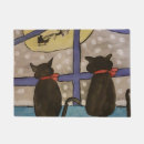 Search for christmas cat doormats Santa