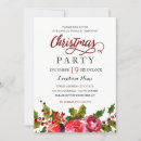 Search for work christmas invitations Red