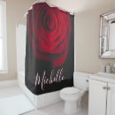 Search for red rose shower curtains Flower