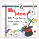 Search for magician stickers Magic party