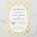 Search for black tie save the dates Gold