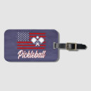 Search for flag luggage tags Red white blue