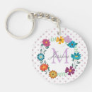 Search for flower keychains For her