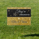 Search for wedding outdoor signs Engaged