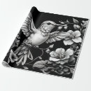 Search for hummingbird wrapping paper Cute