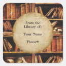 Search for ex libris stickers Library
